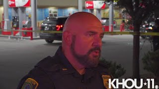 Raw video: Man killed, another injured in possible carjacking in NE Houston