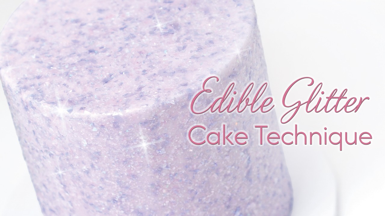 Make Your Cakes Sparkle With Edible Glitter ✨