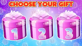 ESCOLHA O SEU PRESENTE DE 3 🎁🎁 CHOOSE YOUR GIFT 3 🎁🎁  NÃO ESCOLHA O ERRADO 🎁 ELIGE TU REGALO ENTRE 3