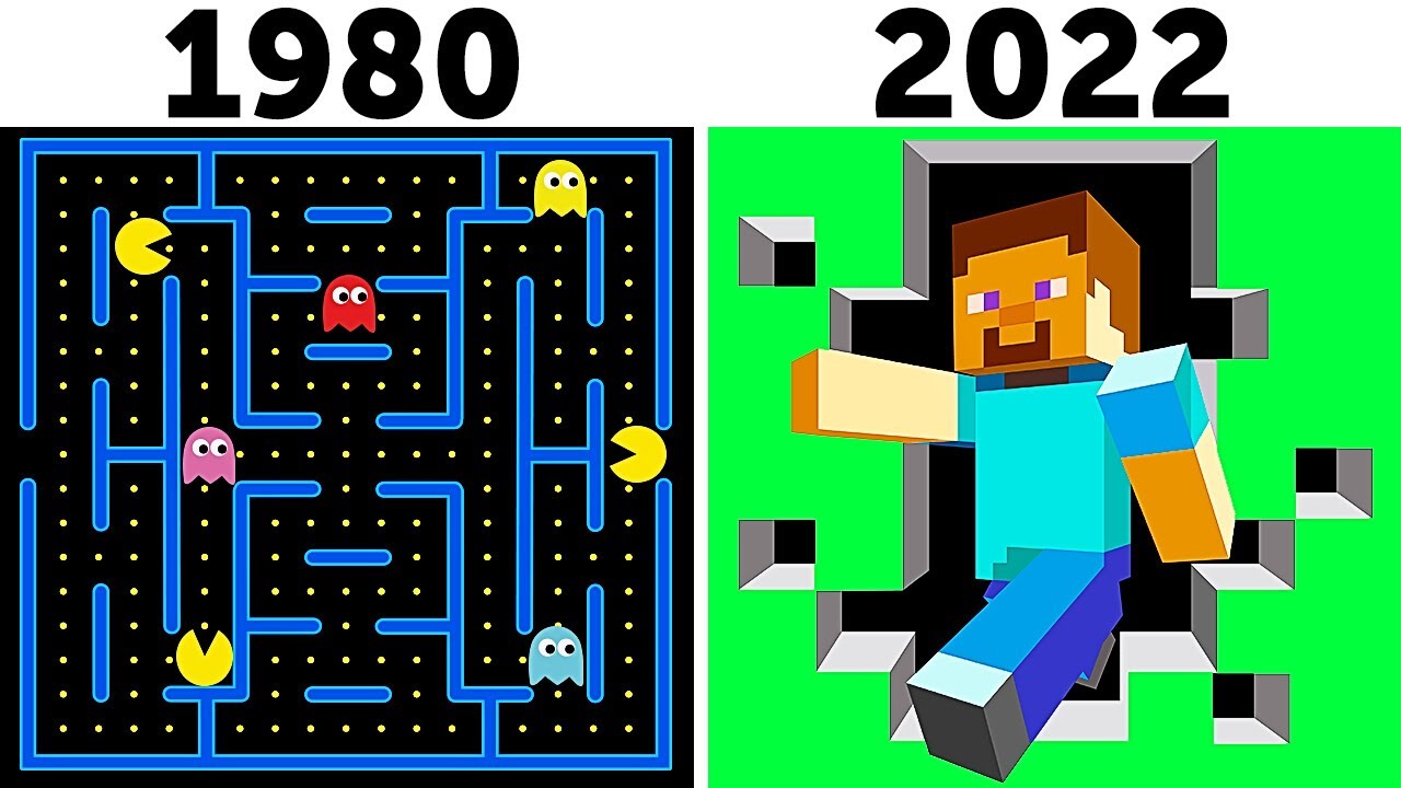 Antes Y Ahora Videojuegos A Trav S De Las D Cadas Youtube