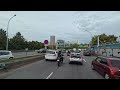 Париж автострада с видеорегистратора