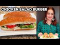 easy chicken salad burger recipe | chicken salad sandwich recipe | best chicken salad spread.