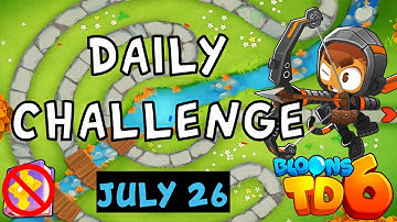 Bloons TD 6 Daily Challenge | One Per Category | No MK No Powers | July 26 2023