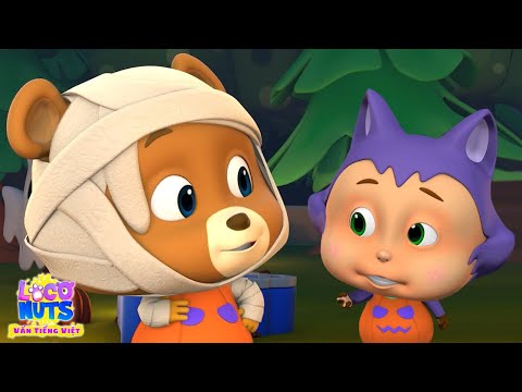 Video Năm quả bí ngô nhỏ | Nhạc thiếu nhi | Loco Nuts | Vần... - youtube