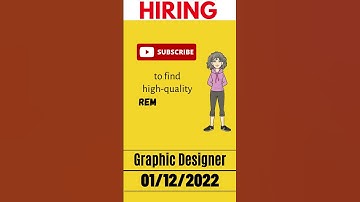 Hiring Graphic Designer skilled in graphic design and UI UX Design | Remote Job | Design Jobs