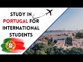 Study in portugal for international students  iseg lisbon school of economics and management tour