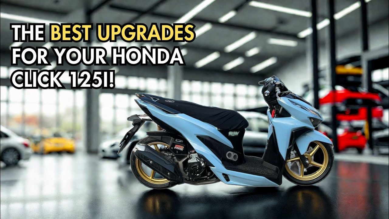 5 лучших способов улучшить производительность Honda Click 125i | Разбор модификаций