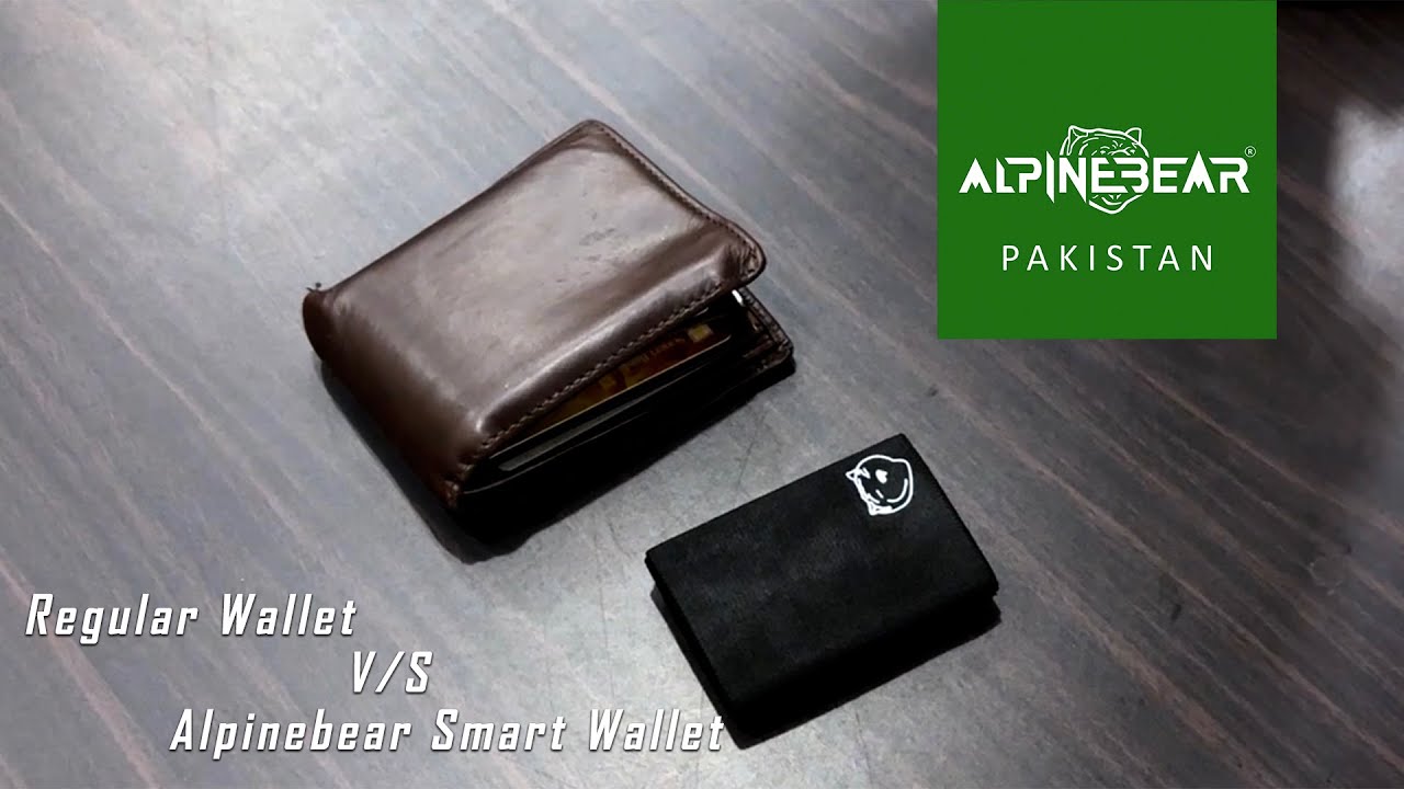 Standard Wallet vs Alpinebear Wallet | Comparison Video | Alpinebear