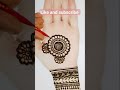 beautiful mahendi design 🤩  mahendi design