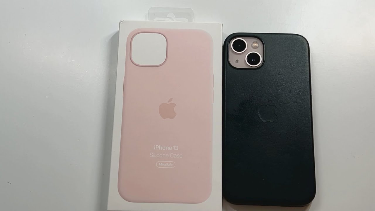 Official Apple Silicone Case with MagSafe for iPhone 13 Chalk Pink Review -  YouTube