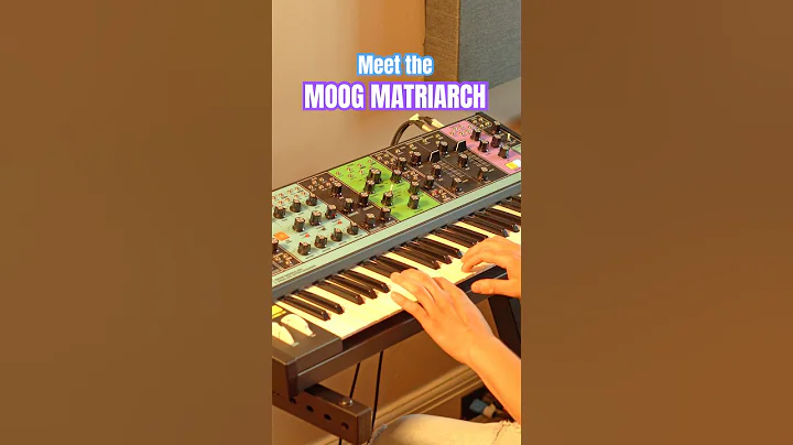 ✨Meet the Moog Matriarch ✨ #synth #moog #matriarch #electronicmusic #analogsynth