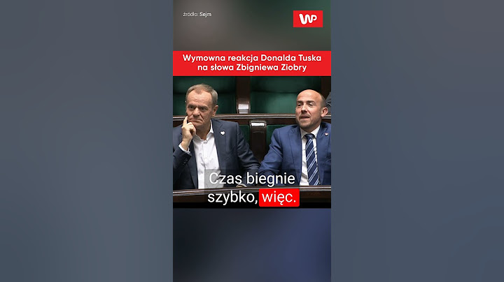 Wymowna reakcja Tuska na słowa Zbigniewa Ziobry #shorts
