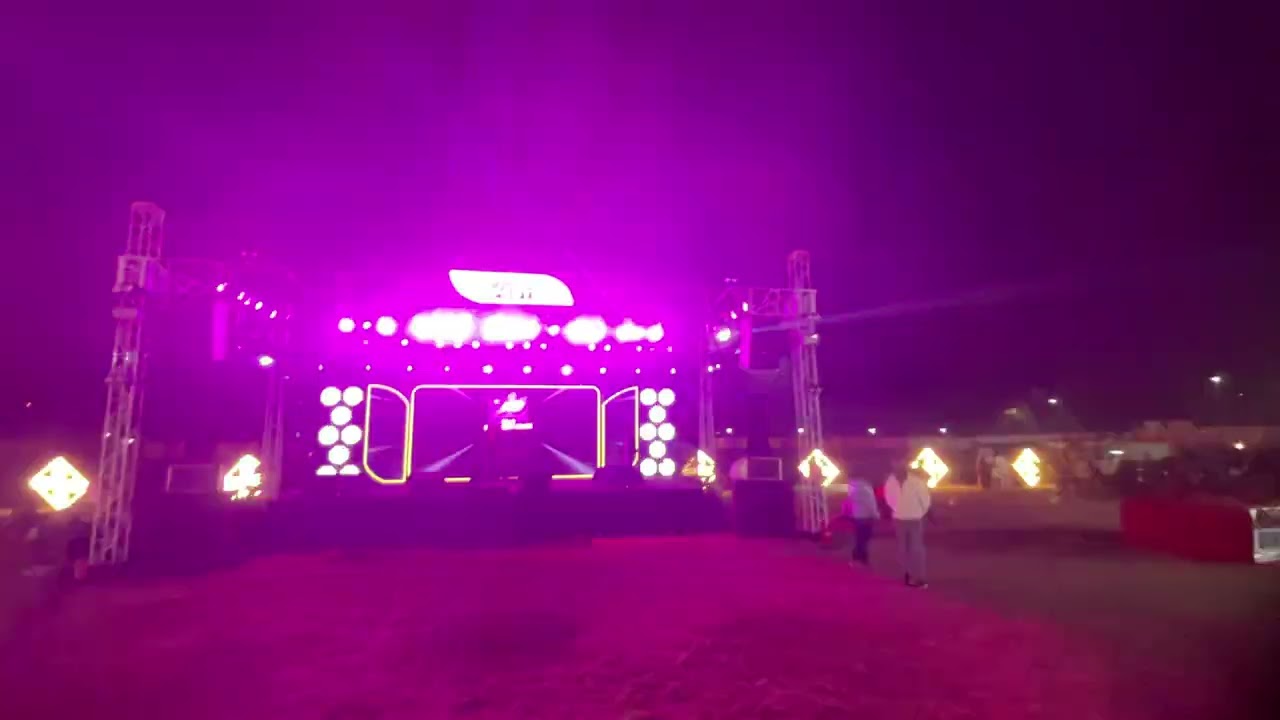 Day 7 full enjoy crowd golf ground food fest Dhanbad 