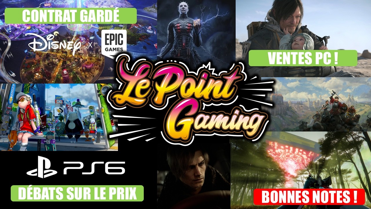 🔥ACTU GAMING DU JOUR (30/3): PS^A QUEL PRIX? DEATH STRANDING 2 PC, MARATHON, HELLRAISER, etc...