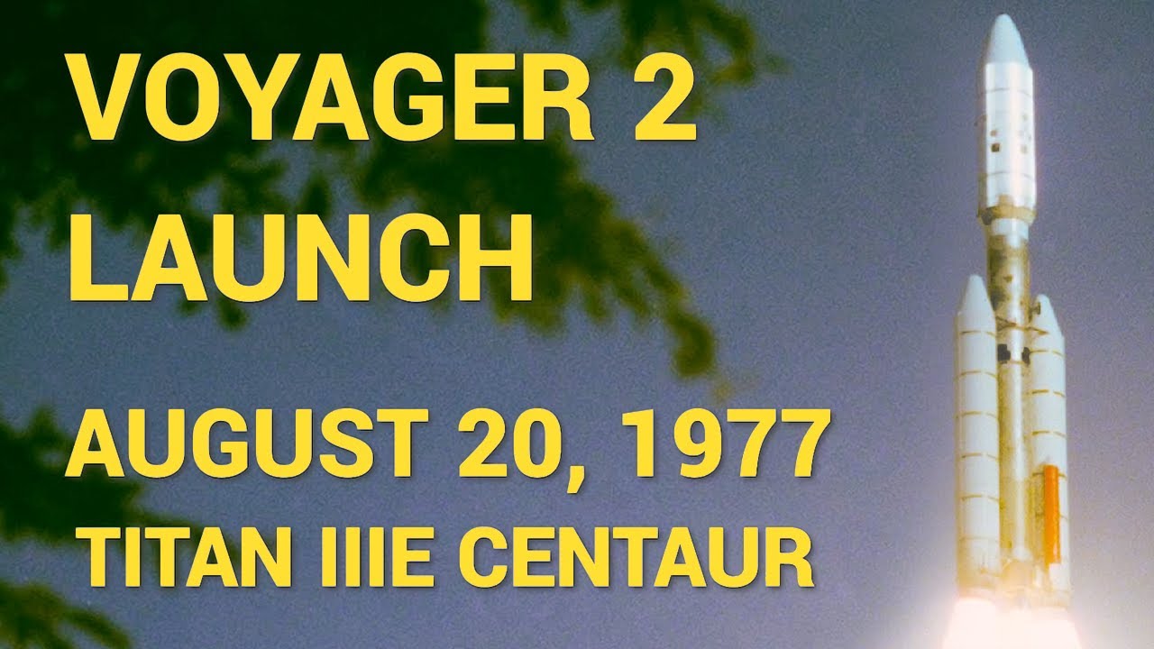 Voyager 2 Launch - Multiple Cameras, AI upscale, 60 fps, August 20, 1977, NASA - YouTube