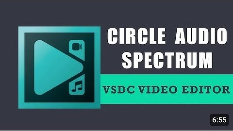 🔥How to create a circle audio spectrum in VSDC (For FREE)