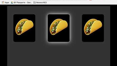 Vanilla JavaScript - Taco Selector and ClassList