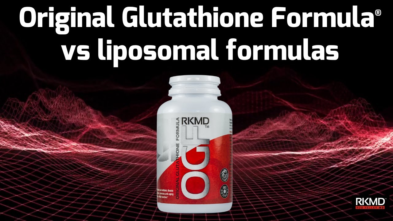 Original Glutathione Formula vs liposomal formulas YouTube