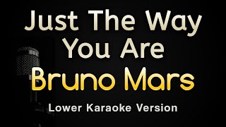 Just The Way You Are - Bruno Mars (Karaoke Songs With Lyrics - Lower Key)