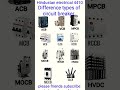 DIFFERENT TYPES OF CIRCUIT BREAKER#MOTOR PROTECTION DEVICE#ALL TYPE ELECTRICAL BREAKER#electrician