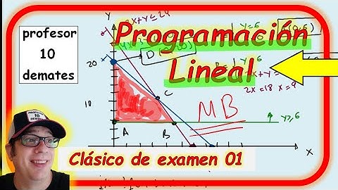 ✅ Cómo plantear y resolver problemas de PROGAMACIÓN LINEAL [ 2 bachillerato ] Clásico de examen 01