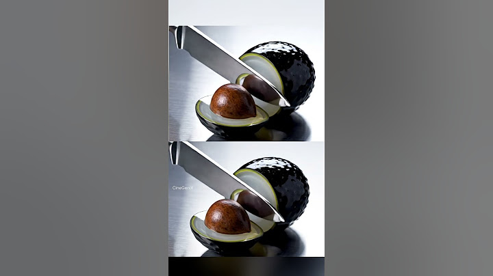 Glass Avocado ASMR 🥑 | Hyper-Realistic Slicing on Brushed Metal