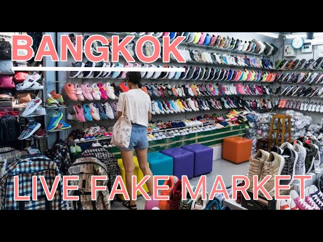 Live Stream Fake Market at MBK Center Bangkok Thailand Live Stream Fake Market at MBK Center Bangkok Thailand