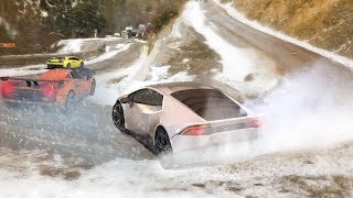Snow Drift Car Racing Game 2017 screenshot 5