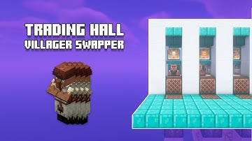 Villager Swapper Trading Hall (1.17+)