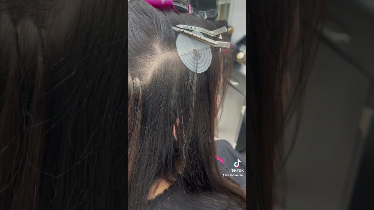 Quieres aprender a colocar extensiónes de keratina encapsulada!