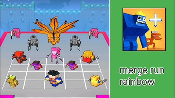 MAX LEVEL in Merge Run Rainbow Game!