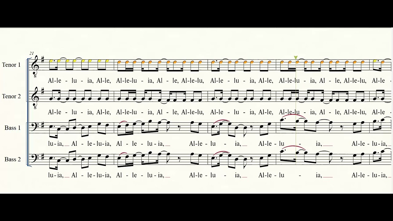 Alleluia (Andrew Steffen) T1