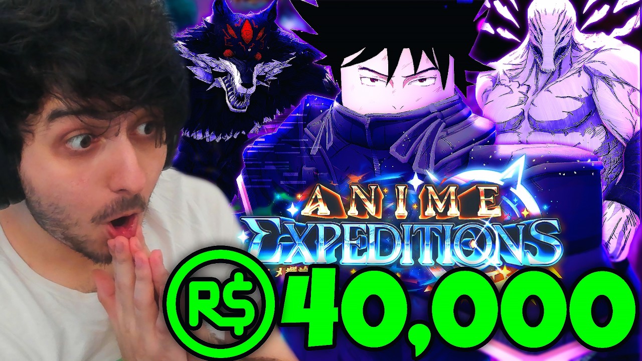 I Spent $40,000 ROBUX getting 0.01% Megumi in Anime Expeditions