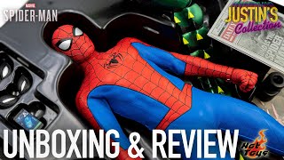 Hot Toys Spider-Man Classic Suit Unboxing & Review screenshot 4