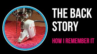 My Bernina Stitch Regulator Story...How I Remember It