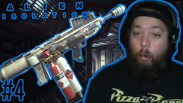 FLAMETHROWER!!! Alien Isolation Part 4!
