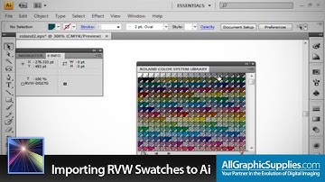 Importing Versaworks Swatches Into Adobe Illustrator - All Graphic Supplies