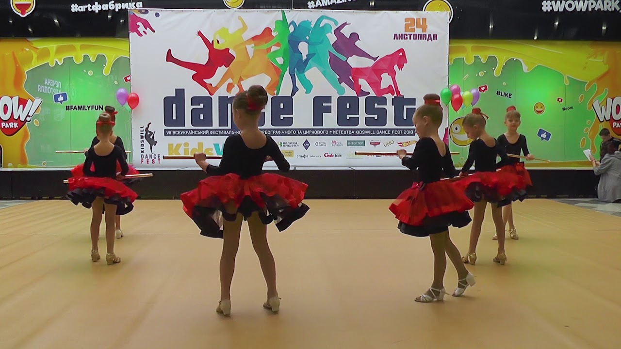 KIDS WILL DANCE FEST 2018 Ансамбль бально спортивного танцю «Стиль» «Чарльстон»