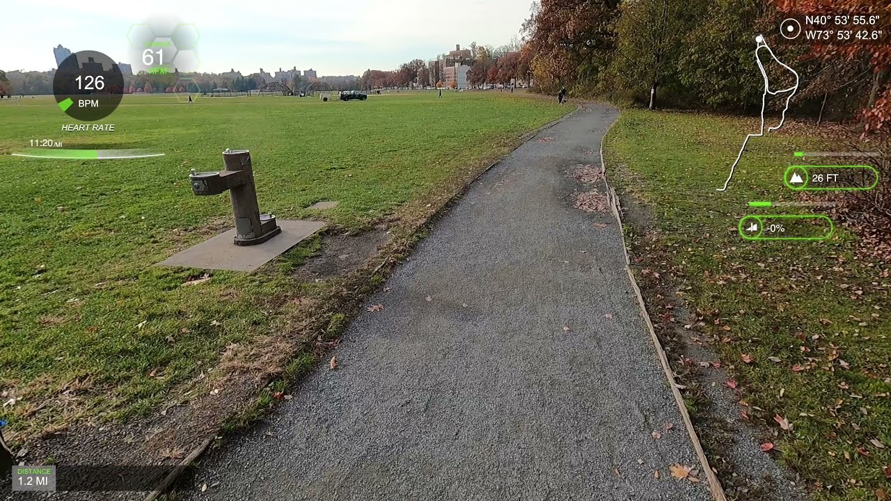 Van Cortlandt Park | Zone 4-5 Threshold Run (3 x 8 min) | Virtual Run [017]