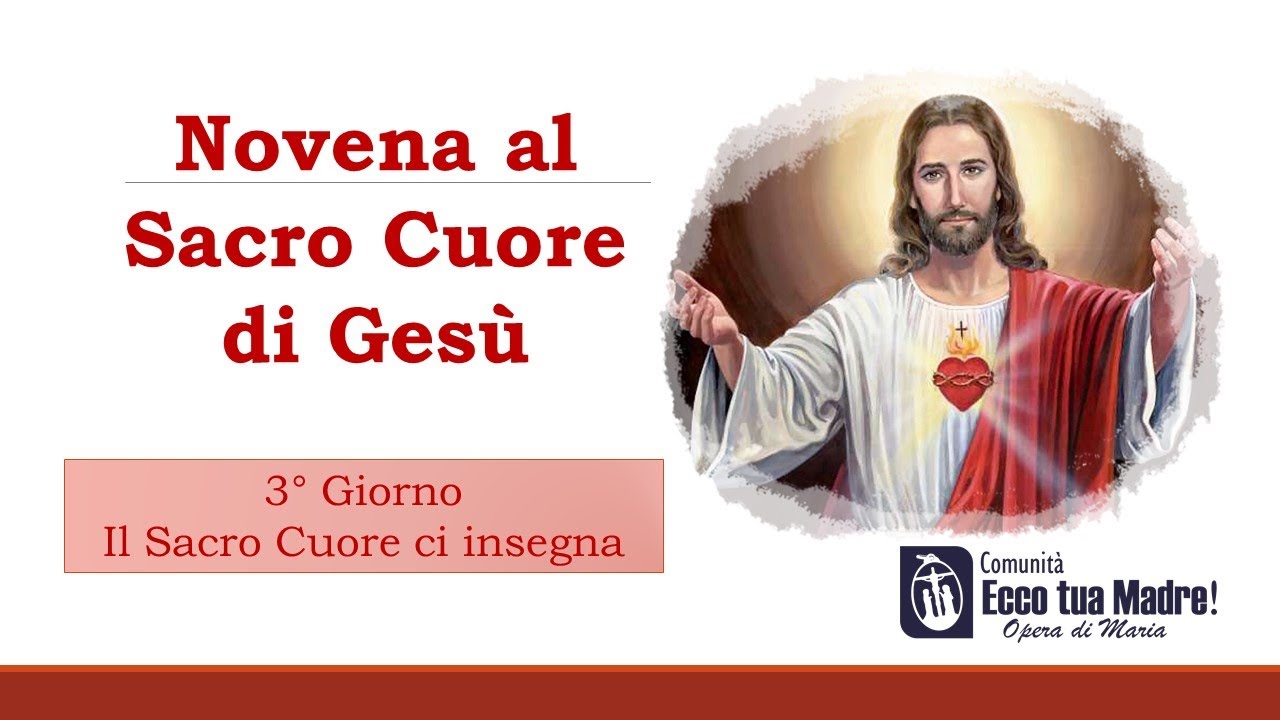 novena s cuore di gesù