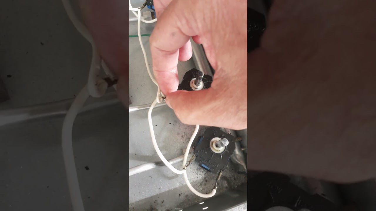 Arrumar botão fogão Fischer travado.