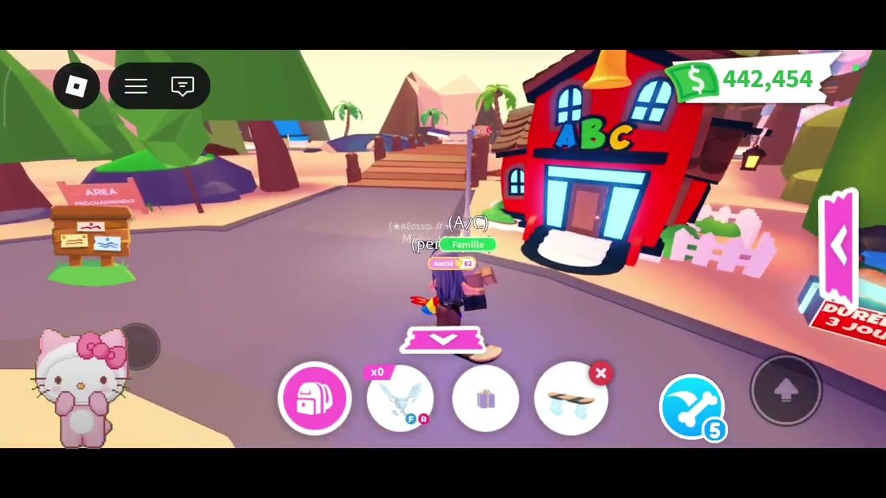 Adopt me ! Avec mon copain !