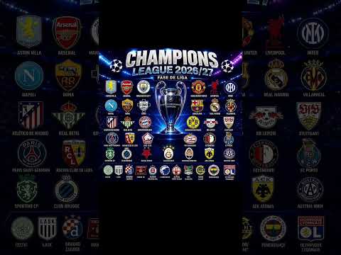 Video CHAMPIONS LEAGUE 2026/27 IS HERE! Europes Biggest Clubs Ready for Glory!