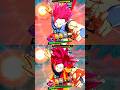 Shallot Doing SSG Goku Special Move Side by Side Animation 🥶 #dragonballlegends #dblegends #shorts