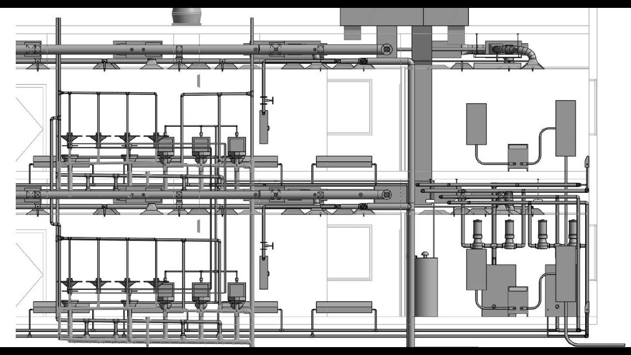 Complete Revit HVAC & Plumbing Project in Revit - Part 3.2 - Interior ...