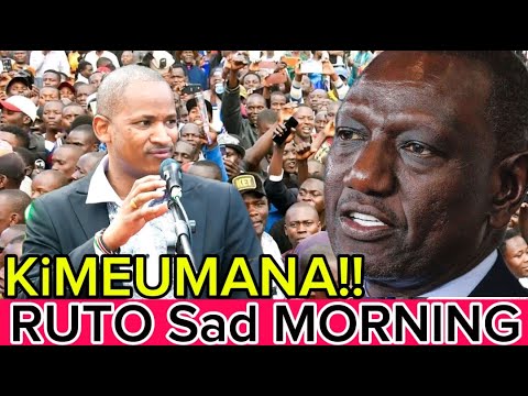 President Ruto Sad BREAKING NEWS‼️ PRESIDENT RUTO Sad MORNING AGAIN,BABU OWINO Courses ...