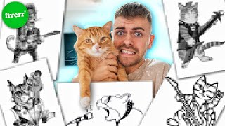 5 TATTOOS von FIVERR - aber KATZE ENTSCHEIDET  (Teil 1)