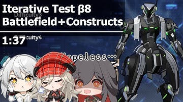 [Aether Gazer] Iterative Test β8 Null | SS r1+2 Alisa - SS r1+2 Ciel - SS r5+2 Lingguang