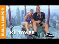 KL TOWER, We WALKED UP!  (Sky Deck, Sky Box and Observation Deck) Menara Kuala Lumpur, Malaysia