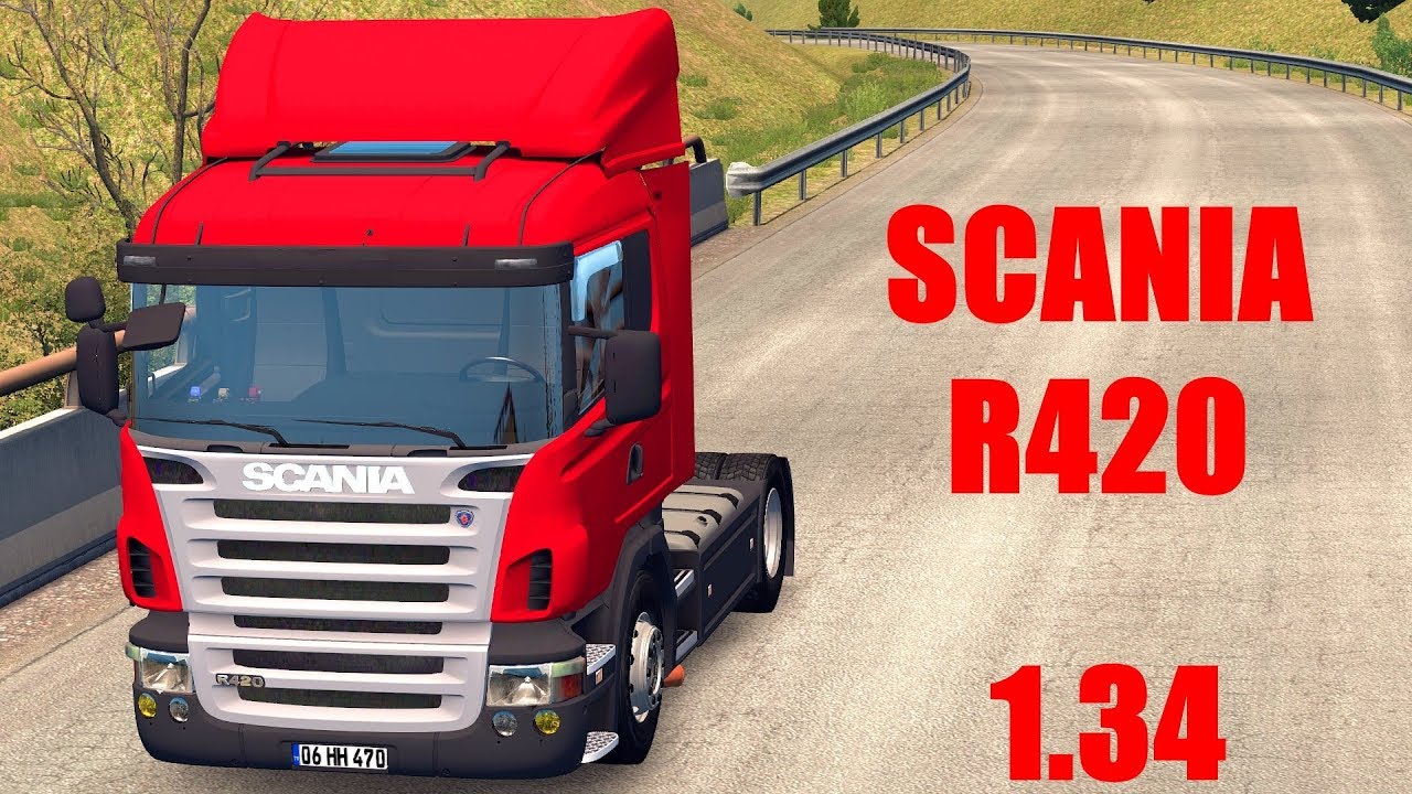 Ets 2 1 28 Scania Kirkayak Modu Youtube